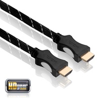 HDSupply HDGear HC0065-075B - HDMI Kabel mit Ethernet Kanal, beidseitiger HDMI-A Stecker (7,5m)