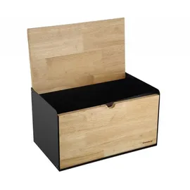 Klausberg Brotkasten, Beige, Holz, 35x21x20 cm, Küchenzubehör, Brotkästen & -Körbe