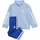 adidas Essentials Climacool Trainingsanzug Glow Blue / White 80