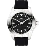 FYNCH-HATTON FYNCH HATTON Herren Analog Quarz Uhr mit Silikon Armband FHT-0016-PQ