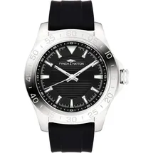 FYNCH-HATTON FYNCH HATTON Herren Analog Quarz Uhr mit Silikon Armband FHT-0016-PQ