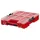 QBRICK Kleinteilemagazin Kunststoff 365 x 265 x 77 mm Rot