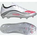 Adidas F50 Messi League FG/MG Fußballschuh WEISS|ROT|silber 48 2/3