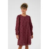 Cream Kleid rot 36