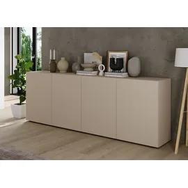 Home Affaire Sideboard Rio 241 x 84 x 42 cm Cashmere / Beige