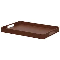 Tablett Club Cane-line Aluminium desert red grau, Designer Cane-line Design-Team, 5x48x35 cm