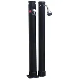 Planet Pool Solardusche Solardusche 20l 2-teilig (Komplett-Set, 1 St) schwarz