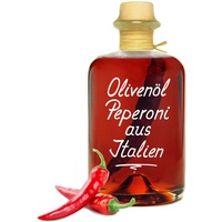 Olivenöl Peperoni 0,5L aus Italien extra vergine kaltgepresst sehr aromatisch