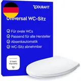 Duravit Wc-Sitz Univavo, Olaver Wc-Sitz, Klobrille Mit Doppelter Absenkautomatik