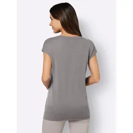 Classic Basics Pullunder CLASSIC BASICS "Pullunder", Damen, Gr. 38, grau (steingrau), 100% Polyacryl, unifarben, Pullover