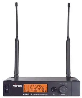 Mipro ACT-515, 518-542 MHz - UHF Empfänger, UHF True Diversity Empfänger, 9,5" Metall