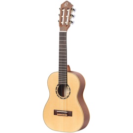 Ortega Guitars Konzertgitarre 1/4-Größe - Linkshänder - Family Series - inklusive Gigbag - Mahagoni / Fichtendecke (R121-1/4-L)