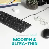 PERIBOARD-213 U - Kabelgebundene Kompakte Scherentastatur 90%