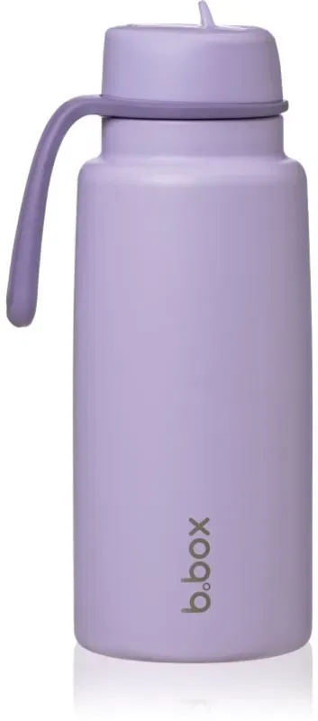 b.box Insulated Flip Top Bottle Thermoflasche Lilac Love 1000 ml