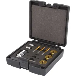 KS TOOLS 3/8" Gewindeschneid-Satz für Radmuttern- und Schrauben, 11-tlg ( 150.1420 )