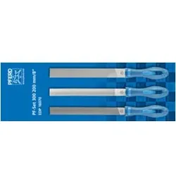 PFERD Feilen-Set mit Heft 3-tlg. 200/300mm Feilen-Sortiment für anspruchsvolle Heim-/Handwerker