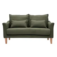 Skandinavisches 2-Sitzer-Sofa Khaki KATE