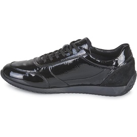 GEOX Damen D CALITHE A Sneaker, Black, 37 EU