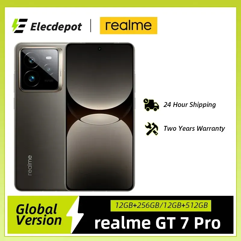 Globale version realme gt 7 pro 5g smartphone snapdragon 8 elite ai ultra-klare snap kamera realworld eco2 display 6500mah nfc Globale version realme gt 7 pro 5g smartphone snapdragon 8 elite ai ultra-klare snap kamera realworld eco2 display 6500mah nfc