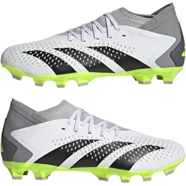 Adidas Herren Fussball-Kunstrasenschuhe Predator, FTWWHT/CBLACK/LUCLEM, 46 2⁄3