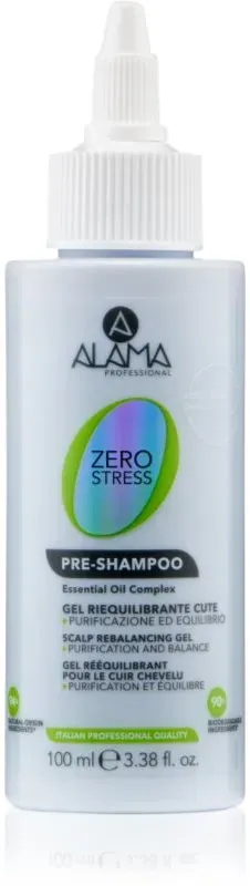 Alama Professional Zero Stress Detox Pre-Shampoo Feuchtigkeitspflege zur Nutzuung vor der Haarwäsche zur Entgiftung 100 ml