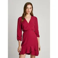 Pepe Jeans Kendall Kleid - Burnt Red - XL