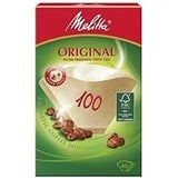 400 x Filtertüten / Kaffeefilter "Melitta Original 100" (Naturbraun)