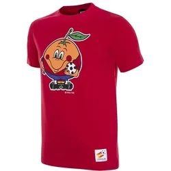 Spanien 1982 World Cup Naranjito Mascot T-Shirt ROT M