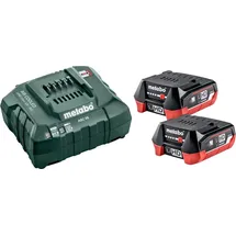 Metabo Basis-Set LiHD 12 V 2 x 4,0 Ah + Ladegerät 685301000