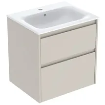 Geberit Renova Plan Schrank mit Waschtisch, 2 Auszüge, 504039DB8,