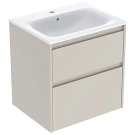 Geberit Renova Plan Schrank mit Waschtisch, 2 Auszüge, 504039DB8,