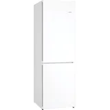 Bosch Hausgeräte KGN362WDF Serie 4 Kühl-Gefrier-Kombination, 186x60cm, 218L Kühlen+103L Gefrieren,NoFrost nie wieder abtauen, VitaFresh längere Frische, LED-Beleuchtung gleichmäßige Ausleuchtung, Weiß