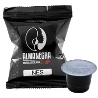 100 600 Kapseln Pads Kaffee Almanegra Kompatibel Nespresso Blend Robuste
