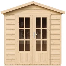 TIMBELA Gartenhaus 2,33 x 2,22 m Beige