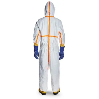 DuPont de Nemours Dupont Schutzoverall Typ 3/4/5/6 Tyvek 800J, weiß, Unisex-Größe: S