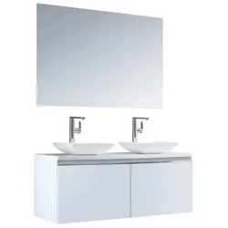 StoneArt Set Milano ME-1200pro-2 weiß 120x45