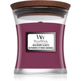 WoodWick Wild Berry & Beets Mini Jar Wachskerze Rund Pink 1 Stück(e)