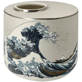 GOEBEL Vase Hokusai- Die Große Welle Artis Orbis, 16 cm