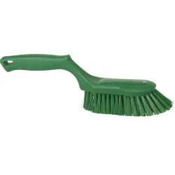 Vikan ergonomische Handbürste, hart 41692 , Farbe: grün