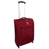 D&N Weichgepäck-Trolley -Set - 2-teilig - 68+53cm - 4 Farben rot