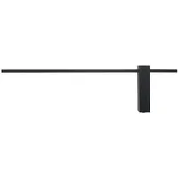 Licht-Erlebnisse Wandlampe CEROVO Schwarz Aluminium Kunststoff 1x LED 11