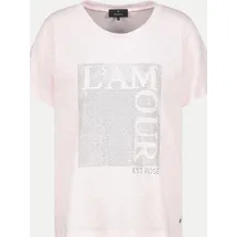 Monari T-Shirt mit Print Weiß 40