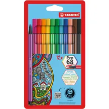 Stabilo Pen 68 Kartonetui St. 12
