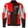 Klim Dakar Textiljacke Schwarz/Grau/Rot M