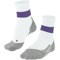 Falke Damen Laufsocken RU Compression Stabilizing W SO Lyocell Funktionsmaterial mit Kompression 1 Paar, Weiß (White 2008) - neu, 35-36