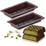 Zenker 2er-Set: Schokoladeformen in Braun