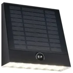 Trio TR23326102 LED solar Außenwandleuchte ALVORADA  | 6W integrierte LED-Quelle | 600lm | 4000K