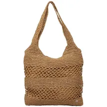 s.Oliver Shopper Raffia Brown