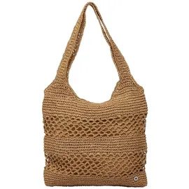 s.Oliver Shopper Raffia Brown