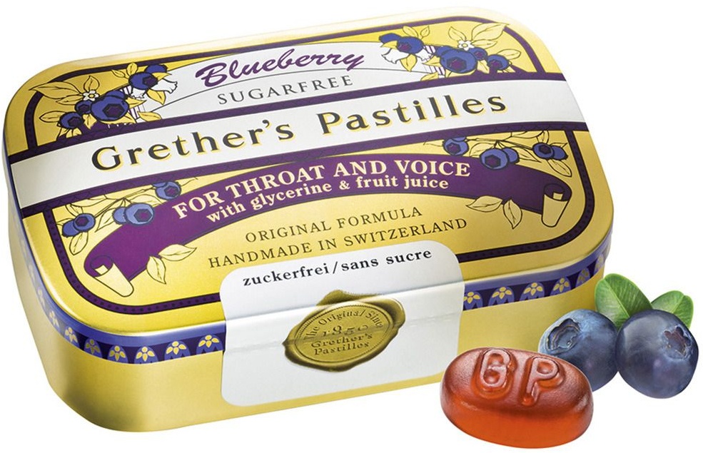Grether‘s Pastilles - Blueberry Pastillen 110 g 110 g Pastillen